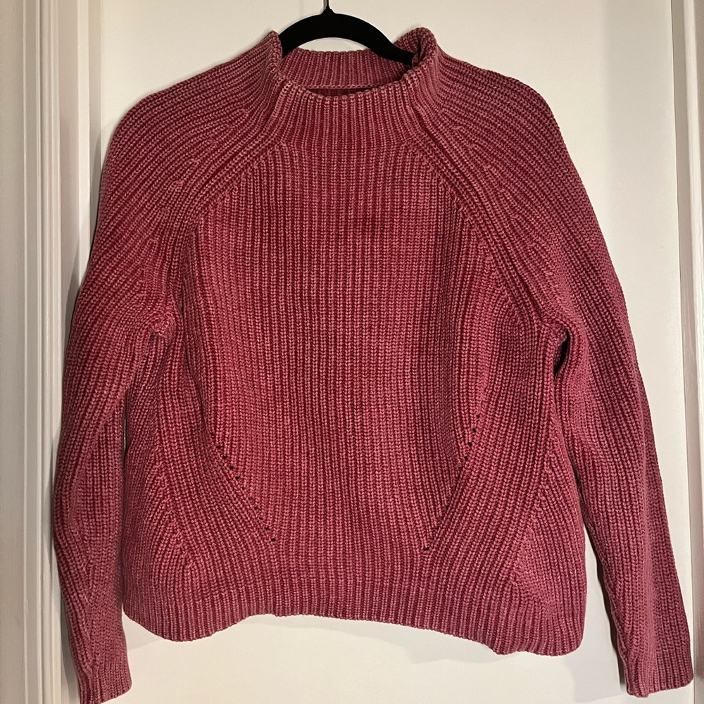 Outerknown Womens Mock Neck Sweater - M
